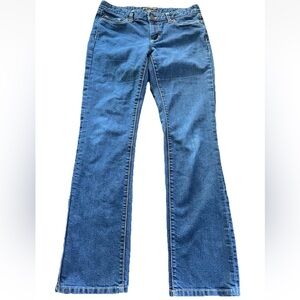 Banana Republic Women’s Jeans Straight Leg Blue Stretch Low Rise Denim Size 31